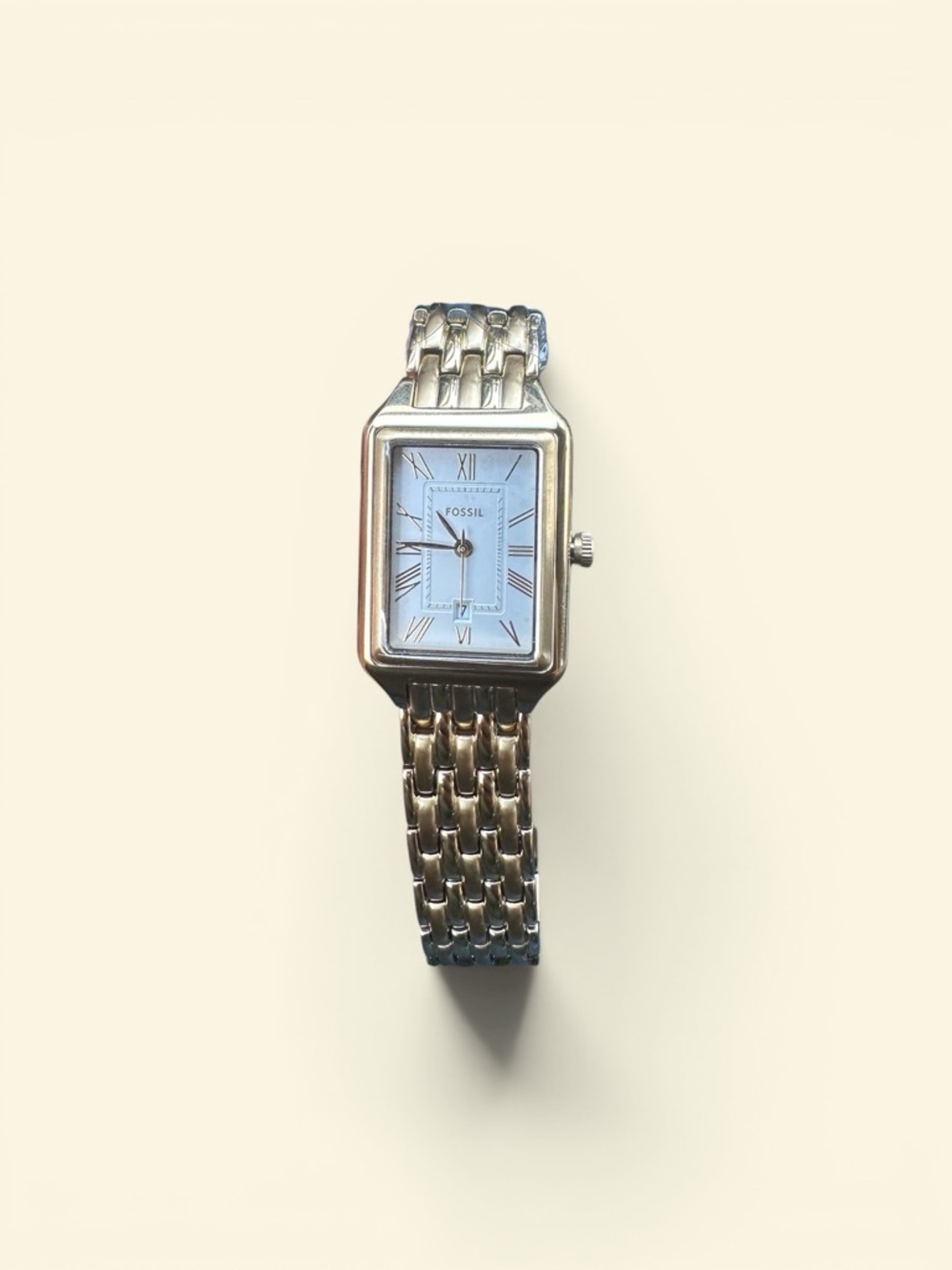 Fossil Raquel Three-Hand Gold Plated Watch ES5220 Women’s - Picture 3 of 10